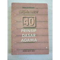 Image of 40 Prinsip Dasar Agama